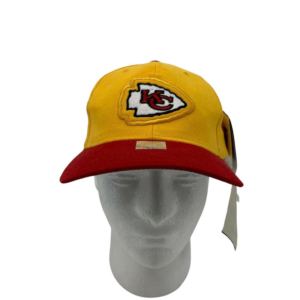 Vintage Starter Kansas City Chiefs Hat Mens Strapback Pro Line NFL Cap New